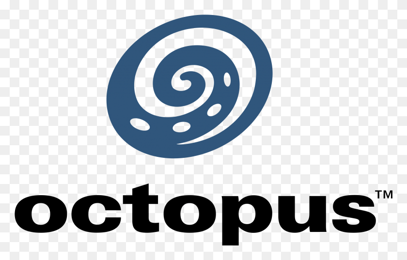 2331x1428 Octopus Logo Transparent Circle, Spiral, Coil, Moon HD PNG Download