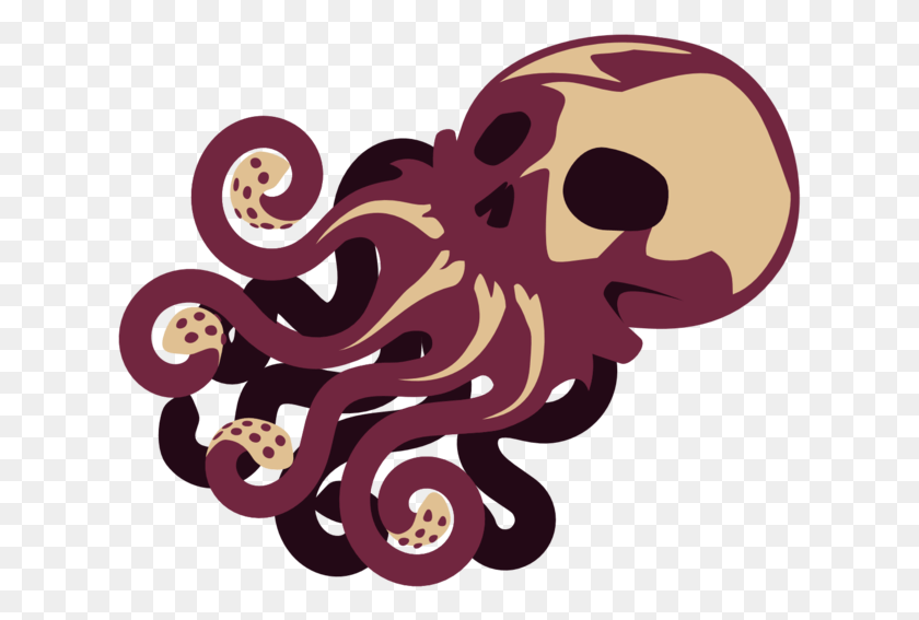 625x507 Octopus Vector Transparent Octopus Skull Logo, Graphics, Pattern HD PNG Download
