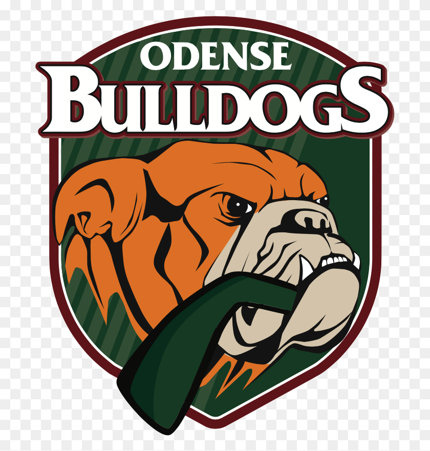 702x821 Descargar Png Odense Bulldogs Logo Odense Bulldogs, Mamífero, Animal, Poster Hd Png