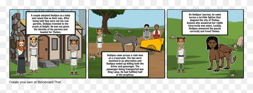 1145x368 Oedipus Two Cartoon, Donkey, Mammal, Animal HD PNG Download