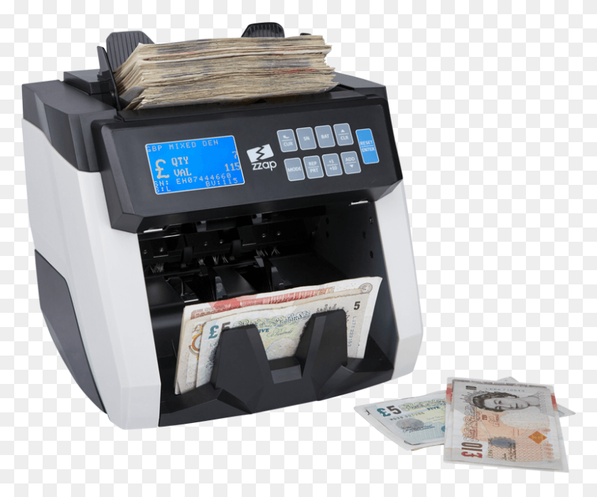800x656 Of 12 Bank Note Currency Counter Count Detector Money Money Printer Machine, Box, Computer Keyboard, Computer Hardware HD PNG Download