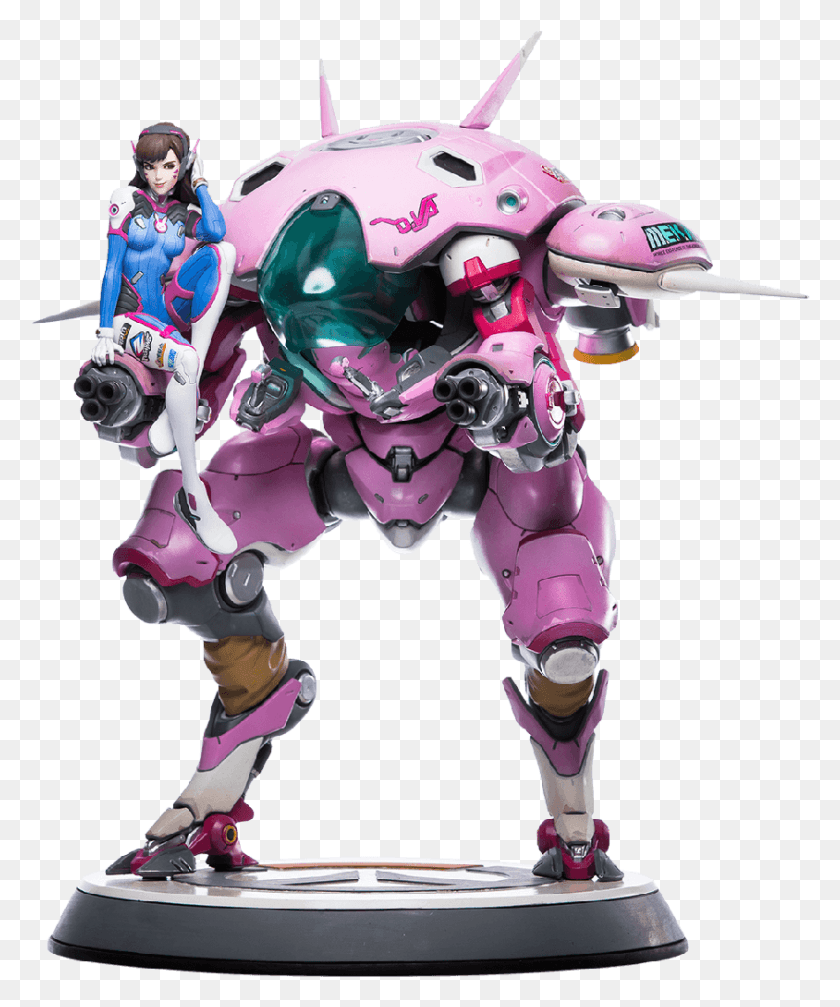 844x1025 Descargar Png Blizzard Overwatch Dd Va And Meka, Persona Png