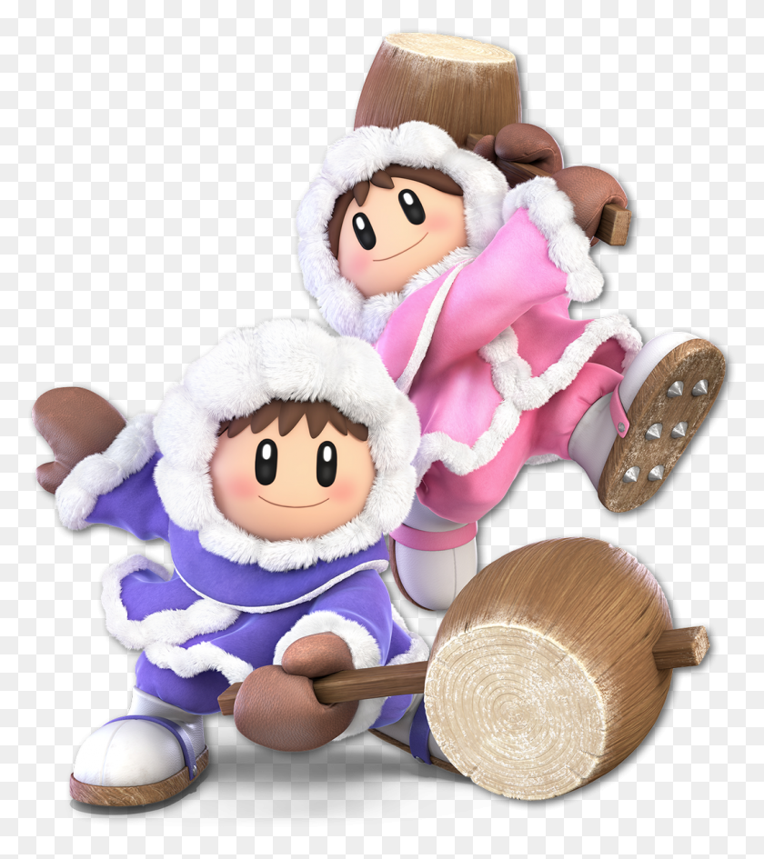1057x1200 Of All The Returning Fighters Though None Feel More Ice Climbers Smash Ultimate, Toy, Plush, Doll HD PNG Download