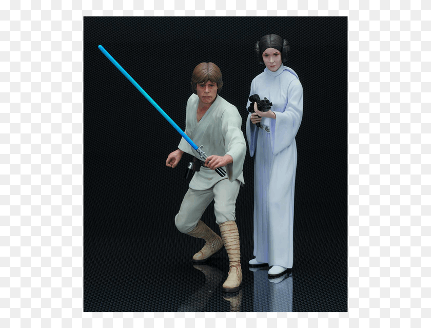 517x579 Of Artfx Luke And Leia, Clothing, Apparel, Person HD PNG Download