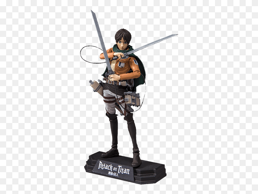 322x571 Of Attack On Titans Toys, Person, Human, Clothing HD PNG Download