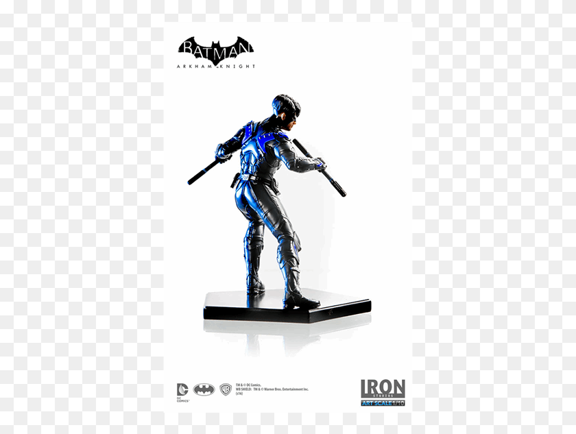 365x573 Of Batman Arkham Knight Batgirl Art Scale Statue, Figurine, Ninja, Person HD PNG Download