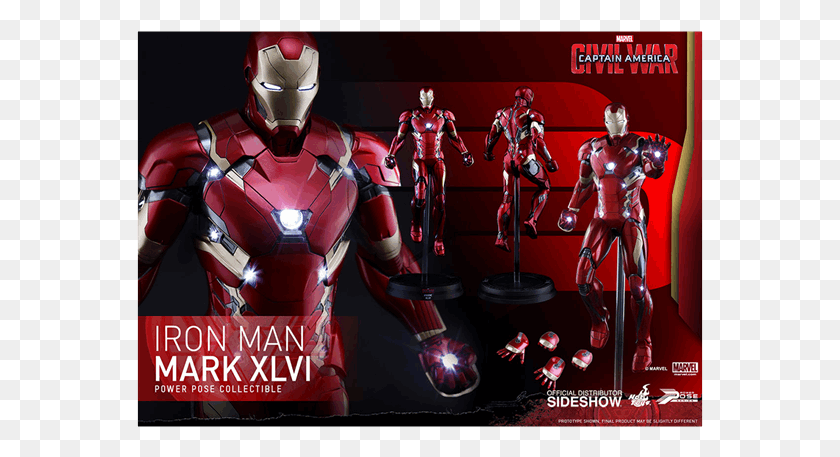 567x397 Of Buy Iron Man Hot Toys Mark, Person, Human, Helmet HD PNG Download
