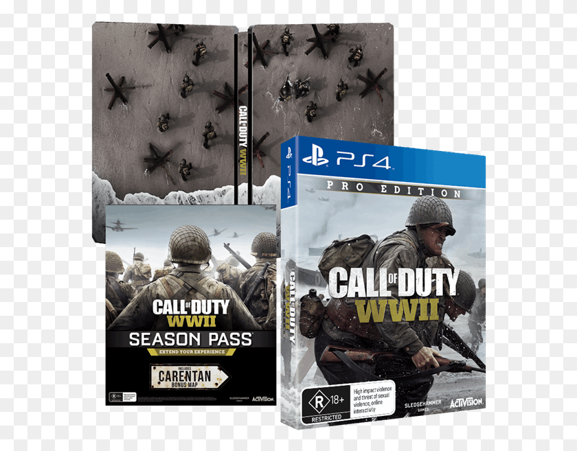 576x597 Of Call Of Duty Ww2 Pro Edition, Person, Human, Call Of Duty HD PNG Download