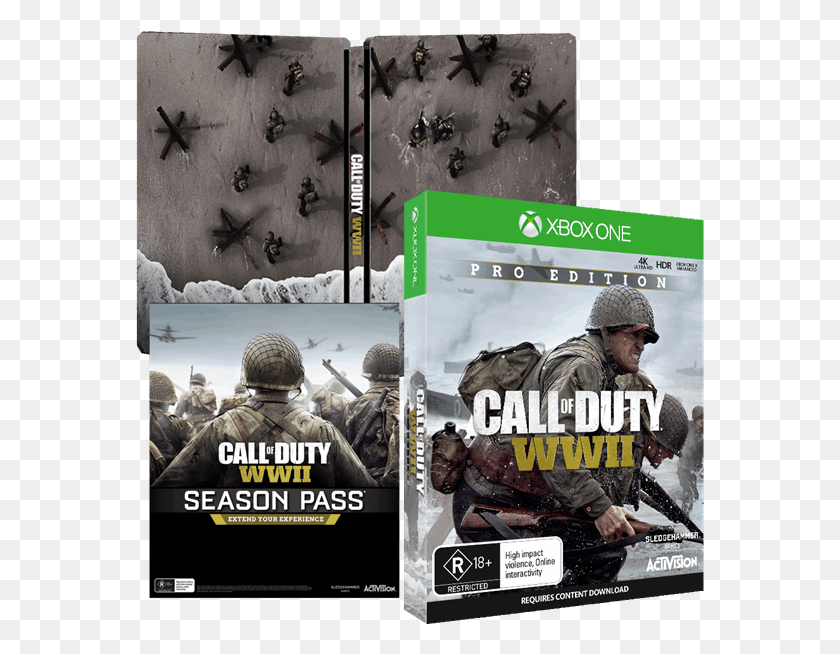 569x594 Of Call Of Duty Ww2 Pro Edition, Person, Human, Call Of Duty HD PNG Download