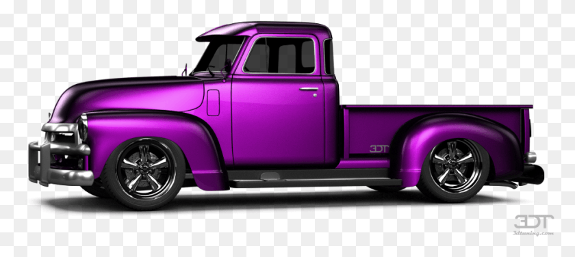 946x384 Descargar Png Of Chevrolet 3100 Pickup 1954 3Dtuning Pickup Truck, Camión, Vehículo, Transporte Hd Png