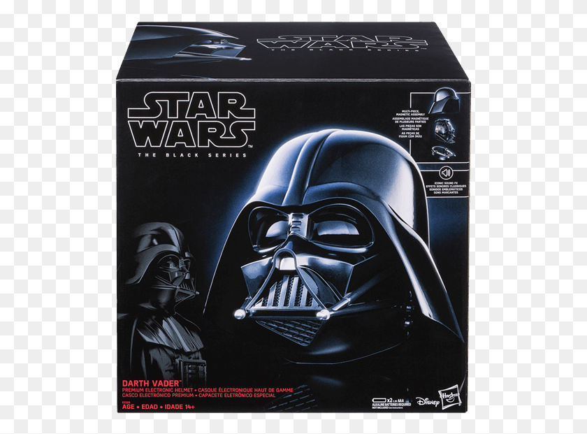 511x561 Of Darth Vader Helmet Black Series, Clothing, Apparel, Advertisement HD PNG Download