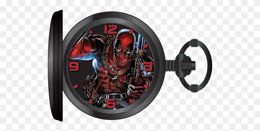 533x364 Of Deadpool Pocket Watch, Person, Human, Skin HD PNG Download