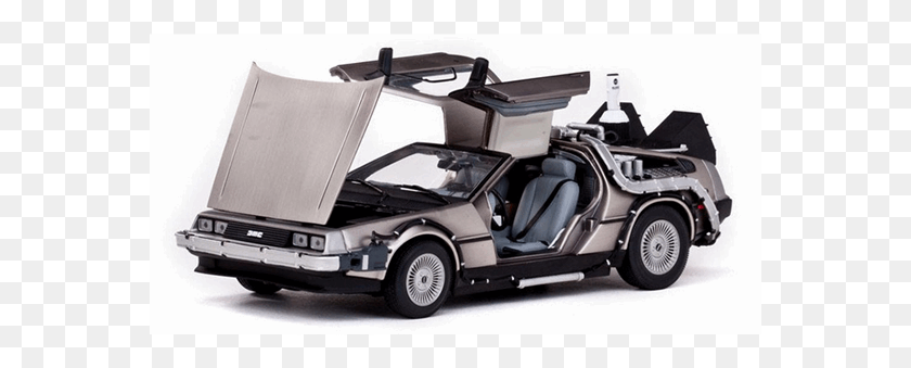 567x279 Of Delorean Back To The Future, Car, Vehicle, Transportation HD PNG Download