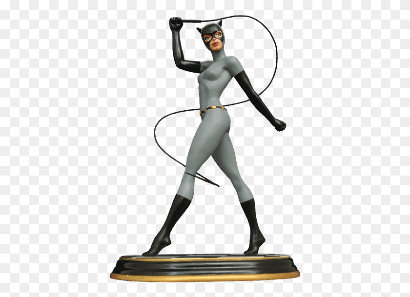 393x549 Of Diamond Select Catwoman Statue, Person, Human, Clothing HD PNG Download