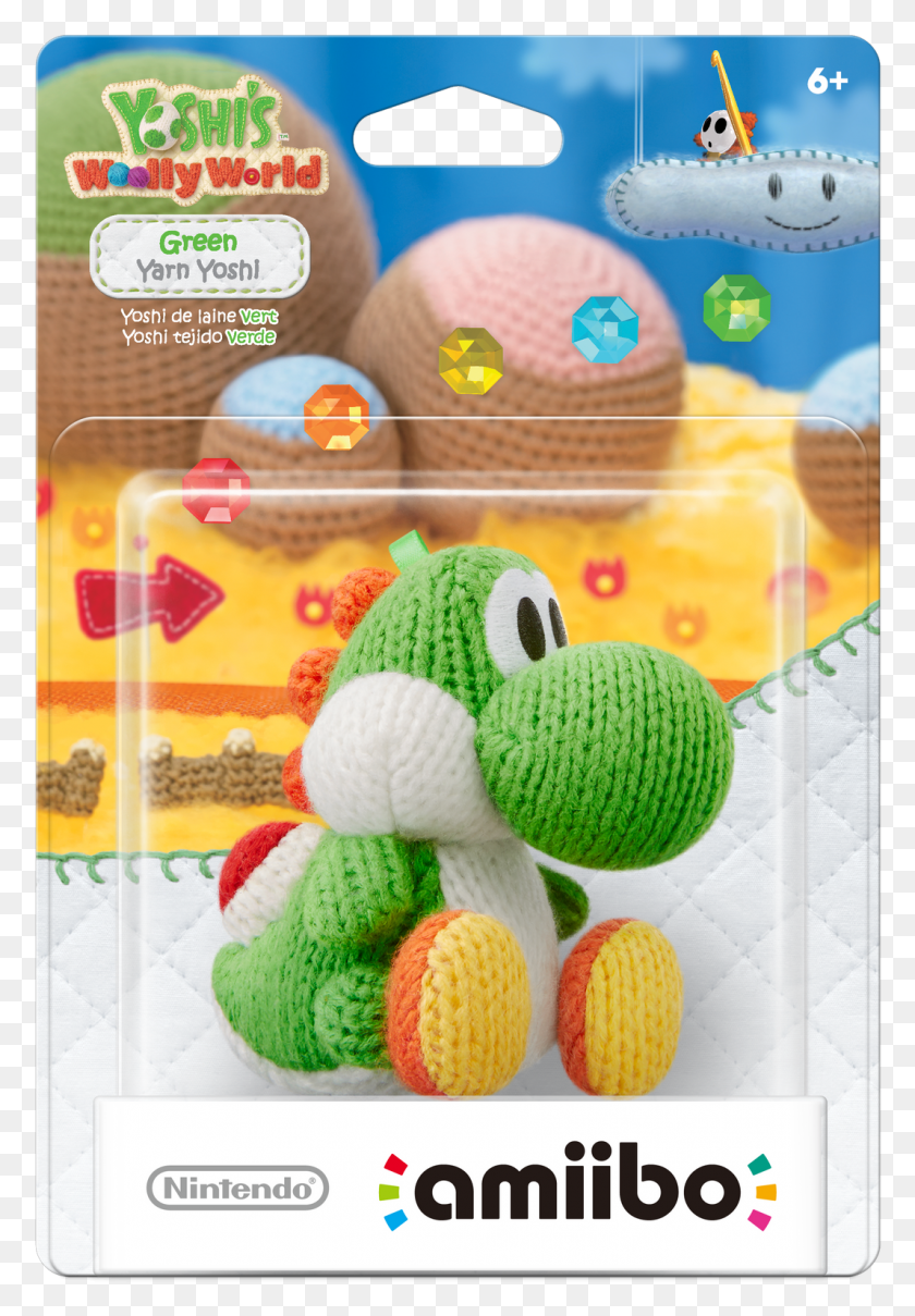 1067x1573 Of Green Yarn Yoshi Amiibo, Sweets, Food, Confectionery HD PNG Download