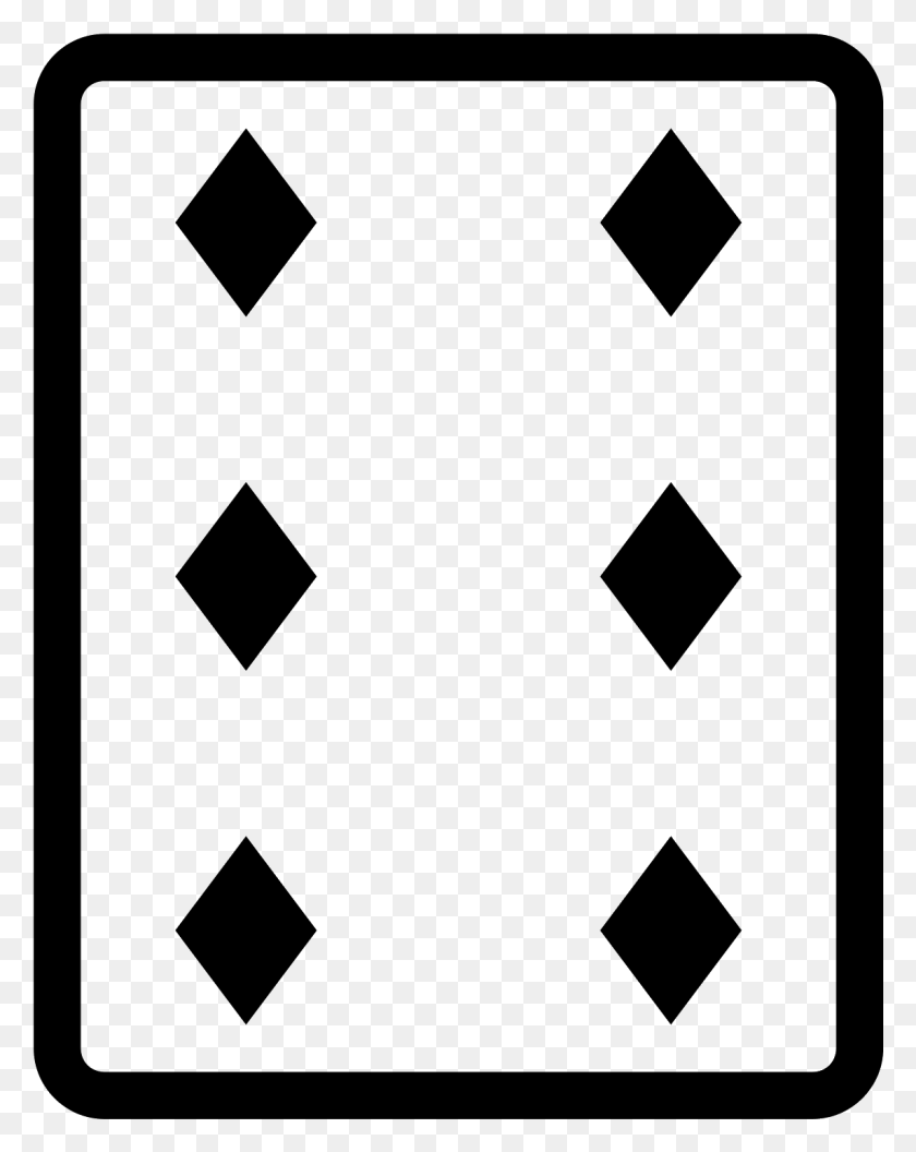 1144x1462 Of Icon Free 6 Of Diamonds Black, Gray, World Of Warcraft HD PNG Download