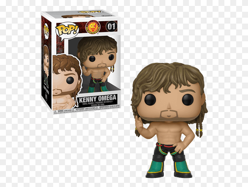 568x574 Of Kenny Omega Pop Vinyl, Doll, Toy, Person HD PNG Download