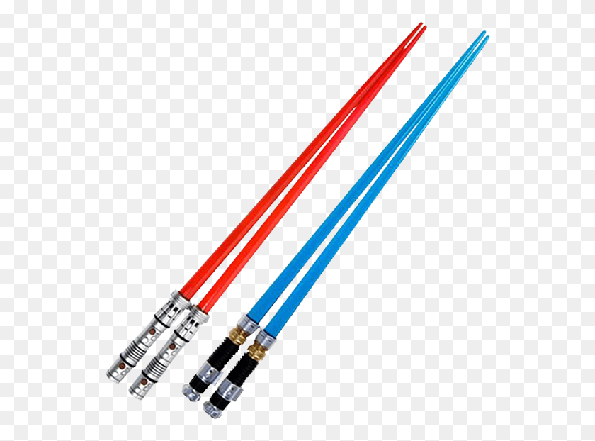 544x562 Of Lightsaber Chopsticks, Cable, Wire HD PNG Download