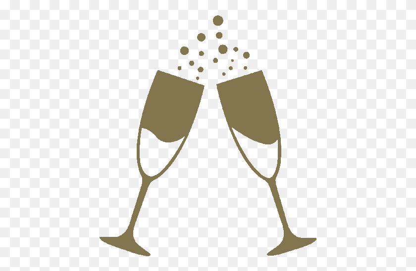 439x488 Of Louis Roederer Brut 21 Champagne Glass Silhouette, Glass, Beverage, Drink HD PNG Download