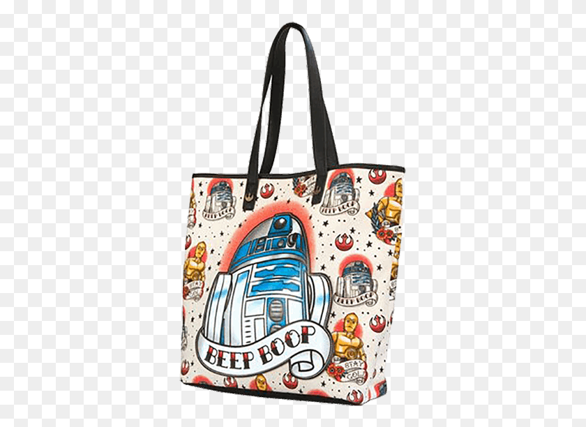 327x552 Of Loungefly Star Wars R2 D2 Tattoo Tote, Bag, Handbag, Accessories HD PNG Download