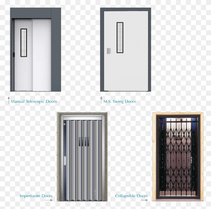 2113x2087 Of Manual Door Elevators That Provide Silent And Reliable Home Door, Folding Door, Elevator HD PNG Download