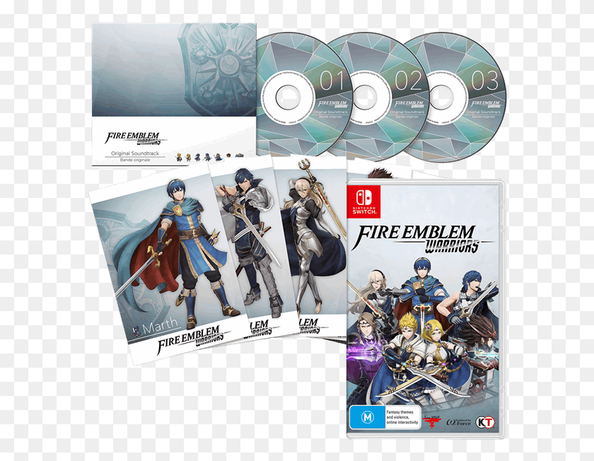 594x592 Of Nintendo Switch Fire Emblem Warriors, Disk, Person, Human HD PNG Download