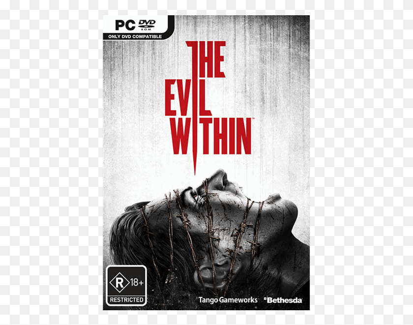 423x601 Descargar Pngof Pc The Evil Within, Cartel, Publicidad, Ropa Hd Png