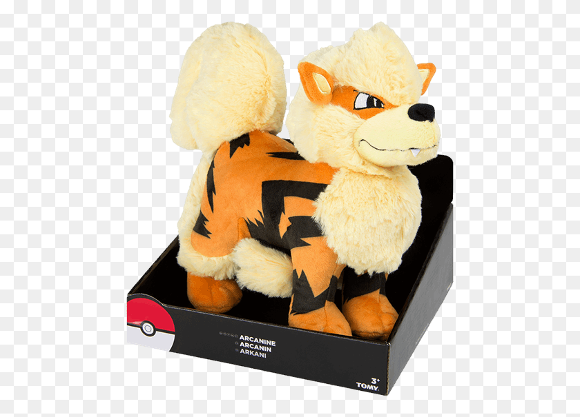 475x545 Of Pokemon Arcanine Plush Tomy, Toy, Teddy Bear, Paper HD PNG Download