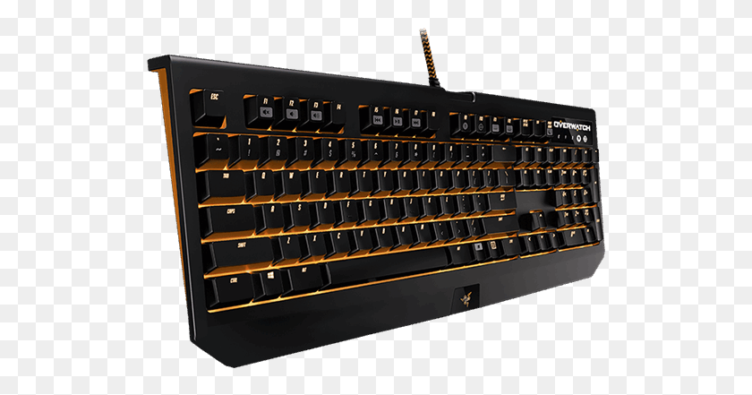 513x381 Of Razer Overwatch Blackwidow Chroma Keyboard, Computer Keyboard, Computer Hardware, Hardware HD PNG Download