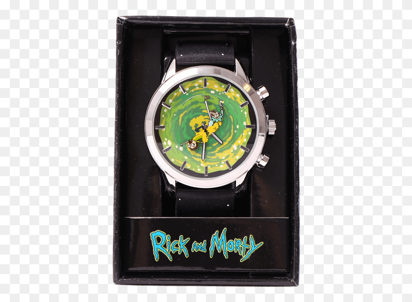 384x557 Of Rick And Morty Portal Watch, Wristwatch, Clock Tower, Tower HD PNG Download