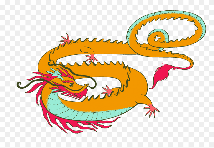 2175x1457 Of Social Sciences In Xian China Illustration, Dragon HD PNG Download