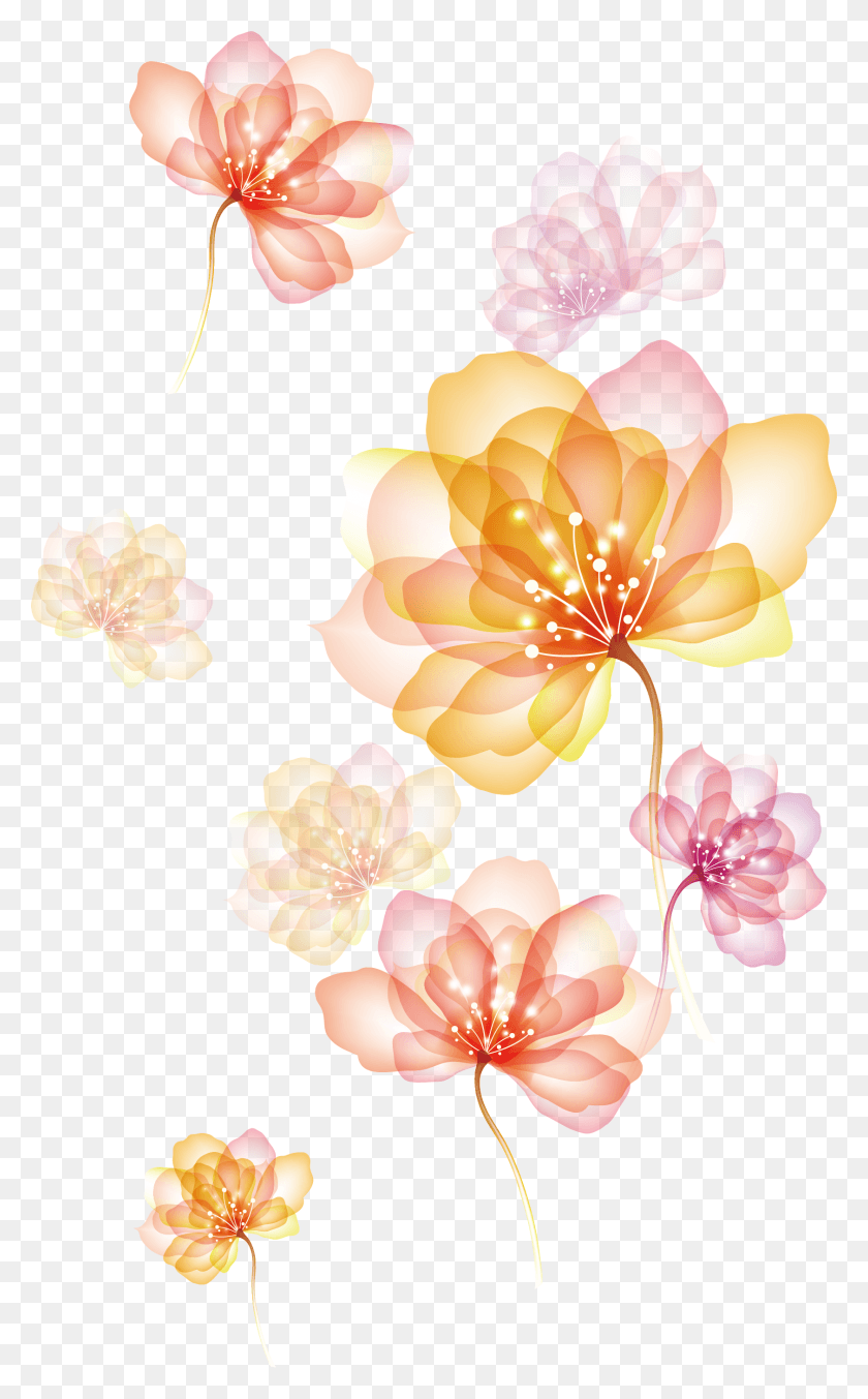 1683x2790 Of Spreading Flowers Effect Image Free Clipart Flower Effect, Floral Design, Pattern, Graphics HD PNG Download