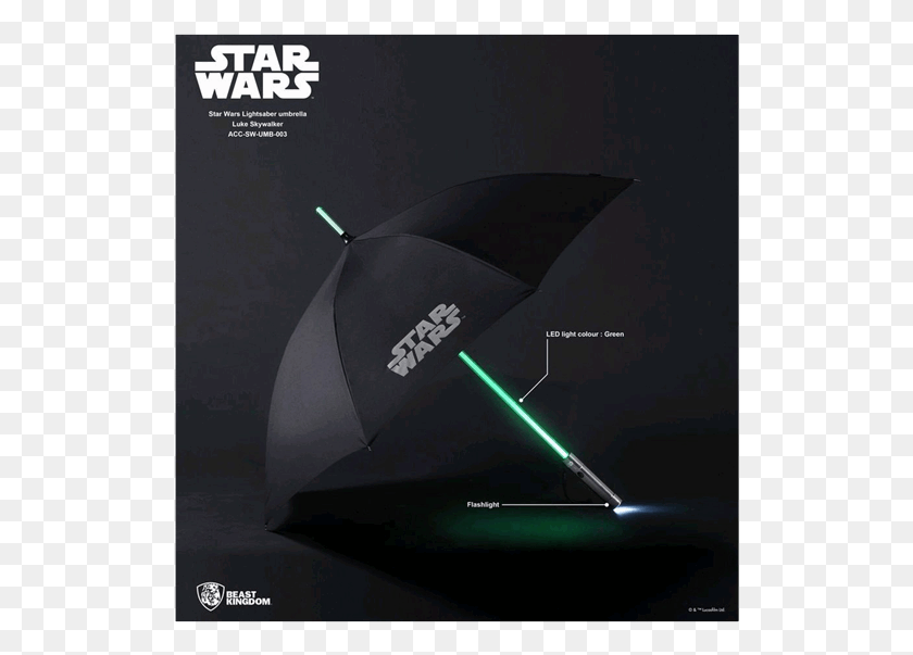 520x543 Descargar Png Of Star Wars Luke Skywalker Lightsaber Paraguas, Avión, Avión, Vehículo Hd Png