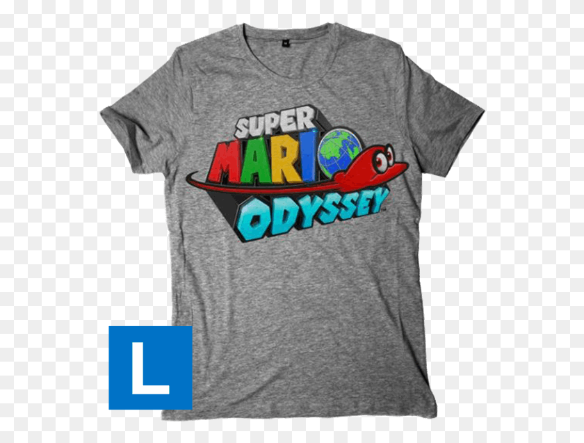558x577 Of Super Mario Odyssey, Clothing, Apparel, T-shirt HD PNG Download