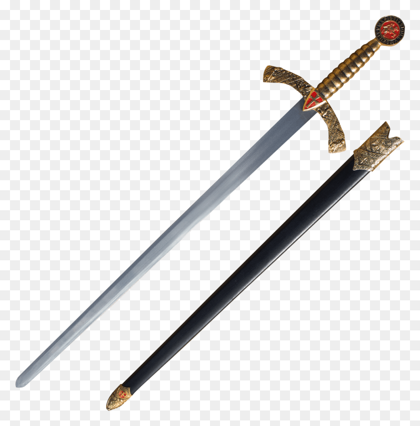 1374x1394 Of Templar Sword Panther Wholesale, Blade, Weapon, Weaponry HD PNG Download