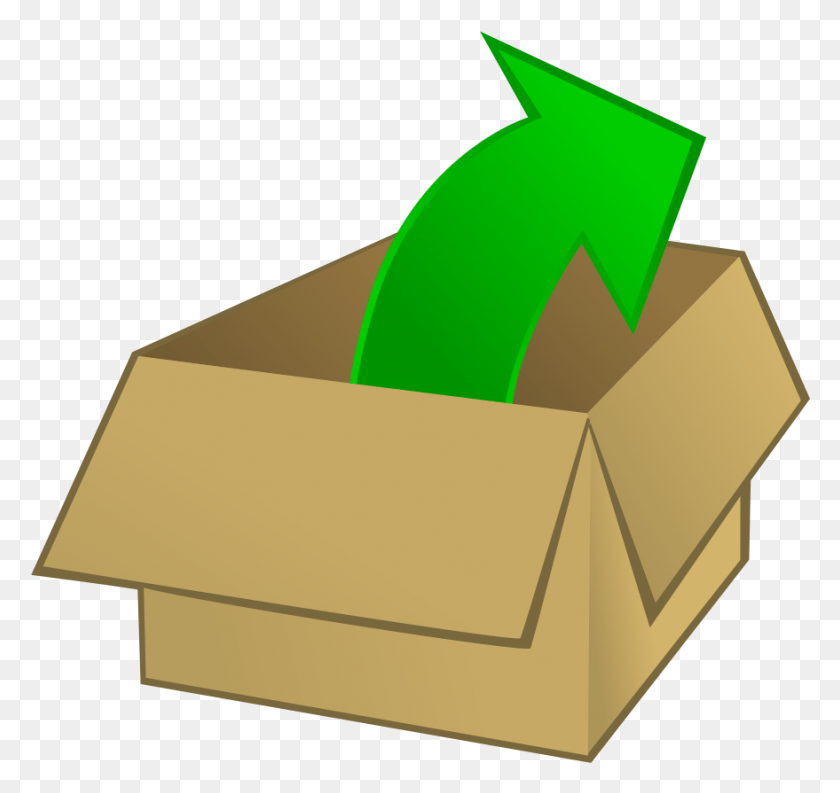 879x827 Of The Box Icon, Carton, Cardboard, Symbol HD PNG Download