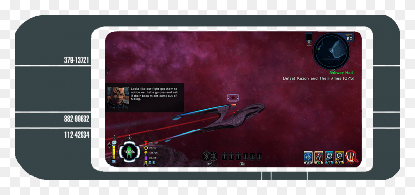 1000x431 Of The Pc Experience So That When You Play Star Trek Star Trek Online Caracal Paradise, Person, Human, Outer Space HD PNG Download