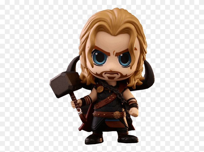 435x565 Of Thor Cosbaby Hot Toys, Toy, Doll, Figurine HD PNG Download
