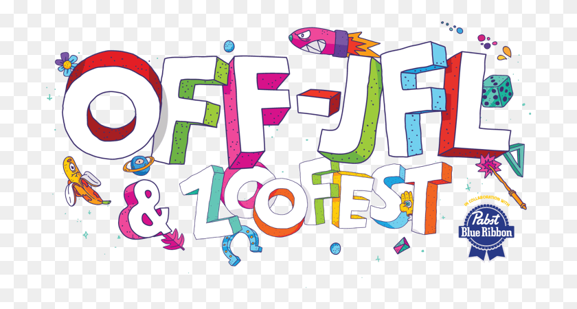 708x390 Off Jfl Amp Zoofest In Collaboration With Pabst Blue Pabst Blue Ribbon, Text, Alphabet, Graphics HD PNG Download