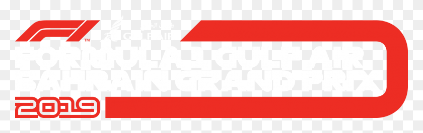 2044x539 Off Track Entertainment Formula 1 Gulf Air Bahrain Grand Prix 2019 Логотип, Этикетка, Текст, Наклейка Hd Png Скачать