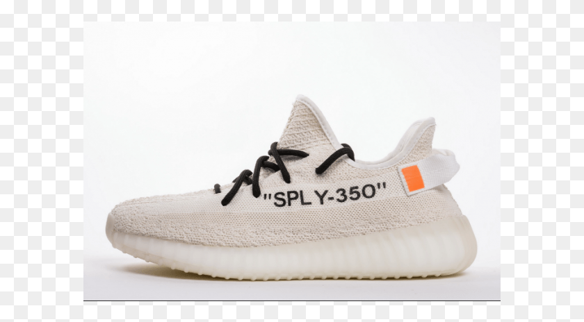 601x404 Off White X Adidas Yeezy Boost 350 V2 Rice White Real Adidas Yeezy, Shoe, Footwear, Clothing HD PNG Download