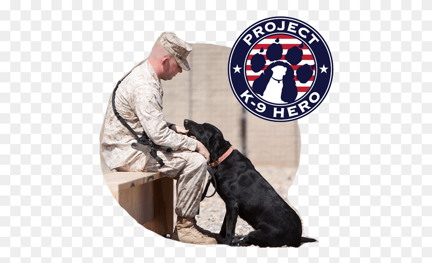 458x451 Off Your Next Box Of Brutus Bone Broth In Honor Police Dog, Person, Human, Pet HD PNG Download