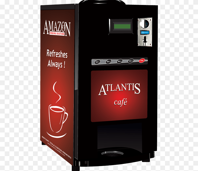 500x723 Offee And Tea Vending Machine Repair Ampamp Atlantis Coffee And Tea Machine, Vending Machine Clipart PNG