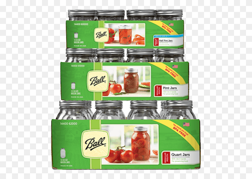501x539 Offer Available At Bed Bath Amp Beyond Plum Tomato, Jar, Shelf, Food HD PNG Download