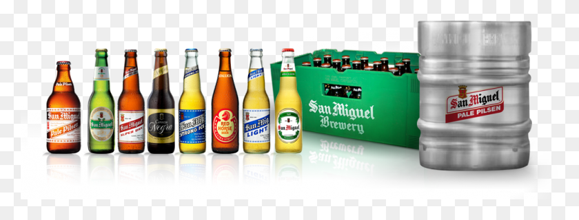1000x334 Offers San Miguel Beer Case, Alcohol, Beverage, Drink HD PNG Download