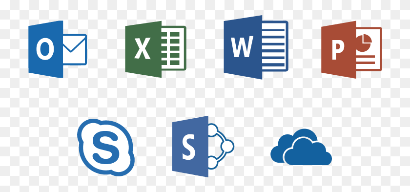 726x333 Office 365 Includes Ms Office, Text, Number, Symbol HD PNG Download