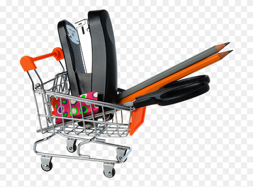 710x562 Office And School Supplies And Tech Accessories Office Supplies Shopping Cart, Microphone, Electrical Device HD PNG Download