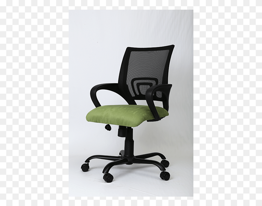401x600 Office Chair In Black Amp Green Colour Lumber Design Office Chair, Chair, Furniture, Armchair HD PNG Download