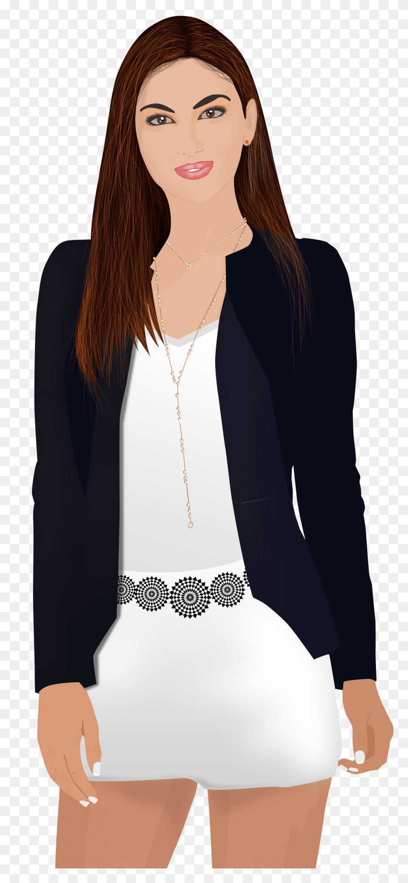 2074x4676 Office Girl Business Woman Female 1044556 Professional Business Woman Clipart, Sleeve, Clothing, Apparel HD PNG Download