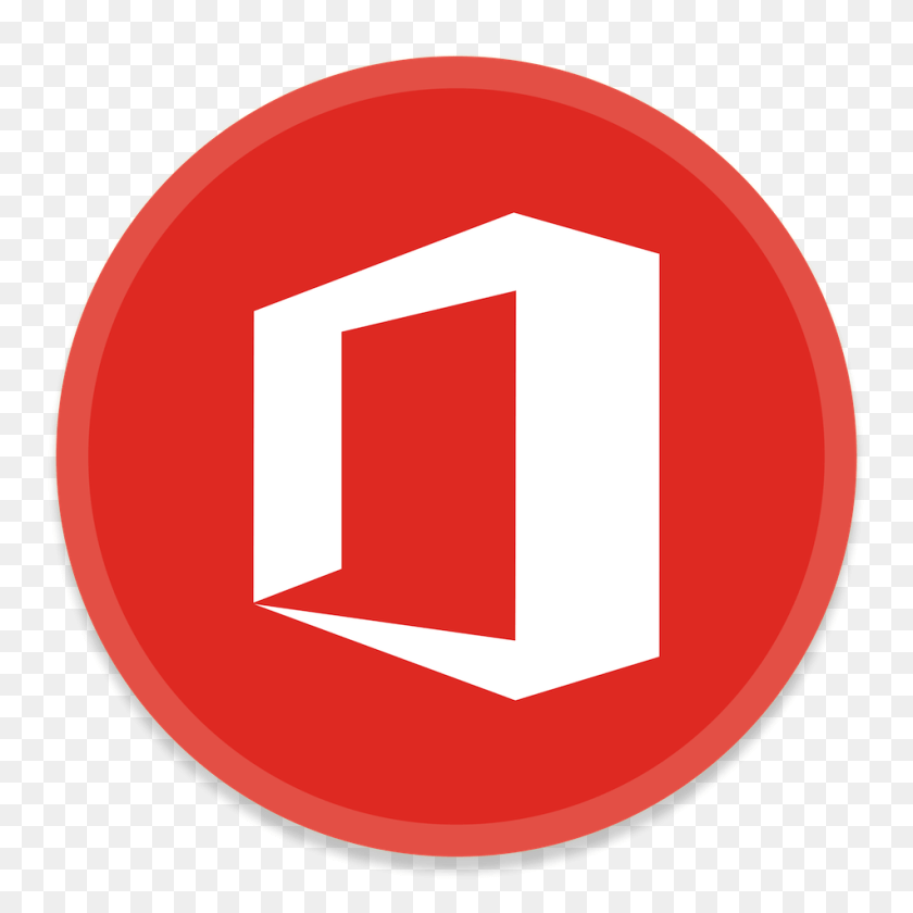 1024x1024 Office Icon Youtube Round Icon, Sign, Symbol, Road Sign, Text PNG